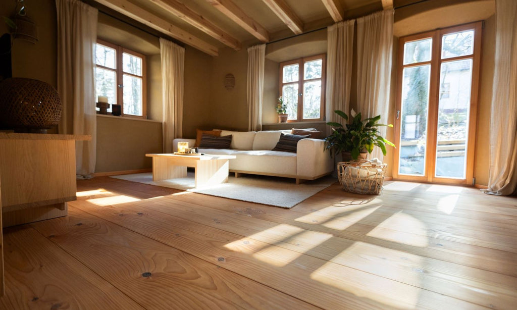 Douglas Fir Wide-Plank Flooring